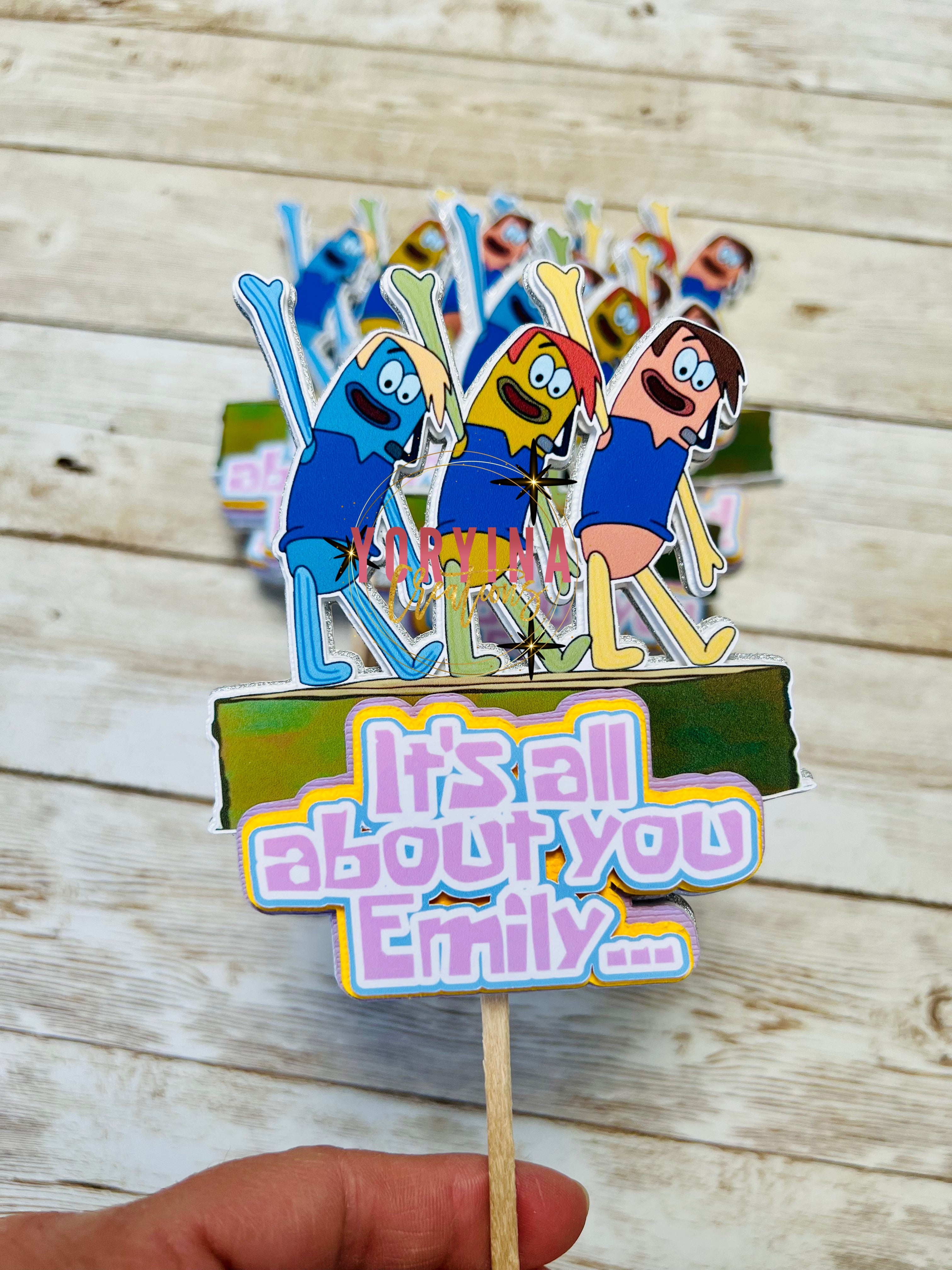 boys who cry cupcake toppers