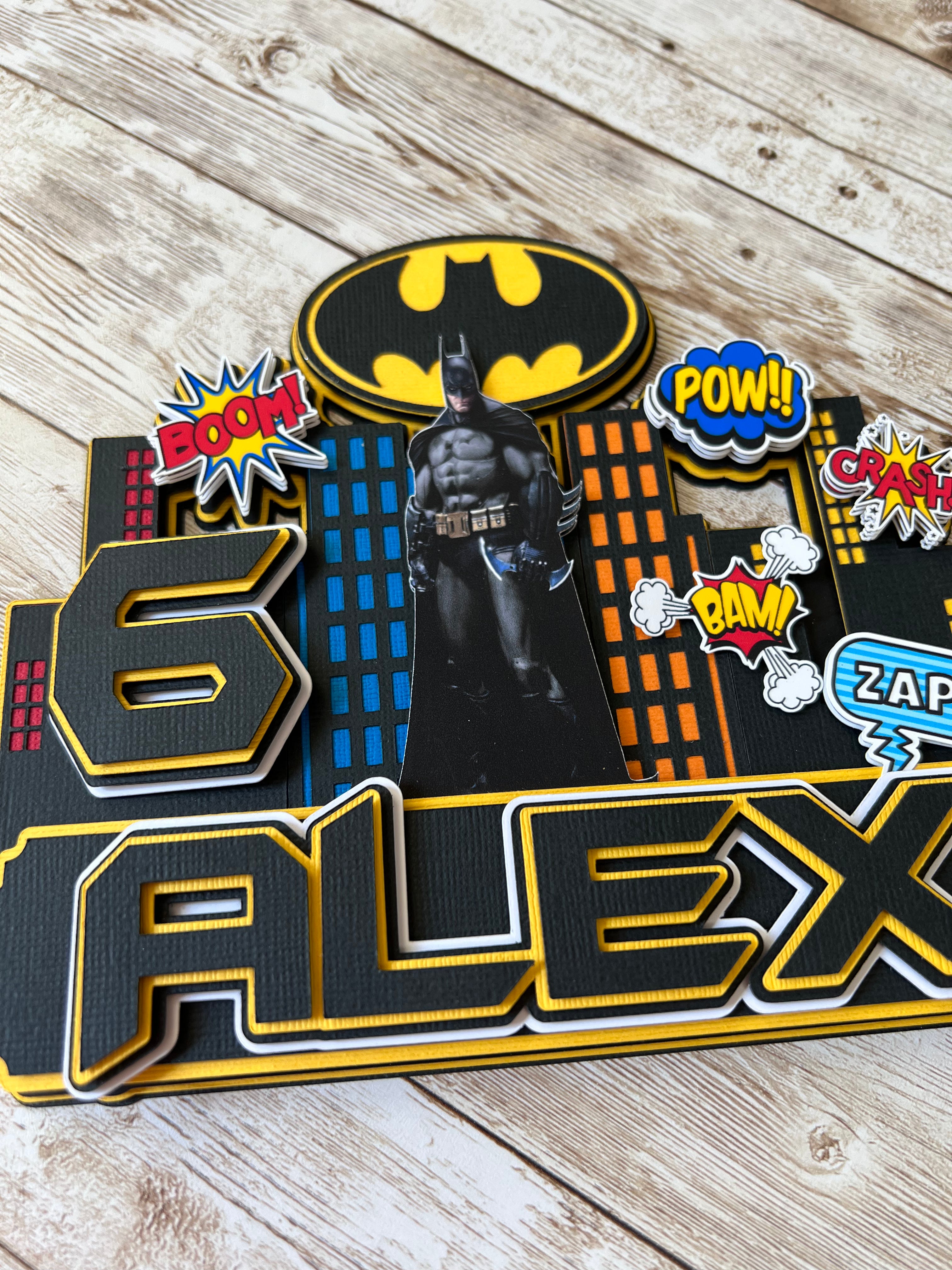 Dark Knight Cake topper