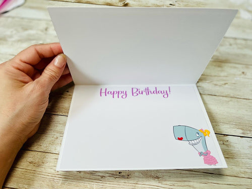 Boys Who Cry Birthday Card