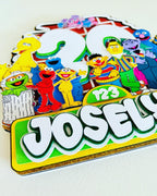 Sesame Street Cake Topper