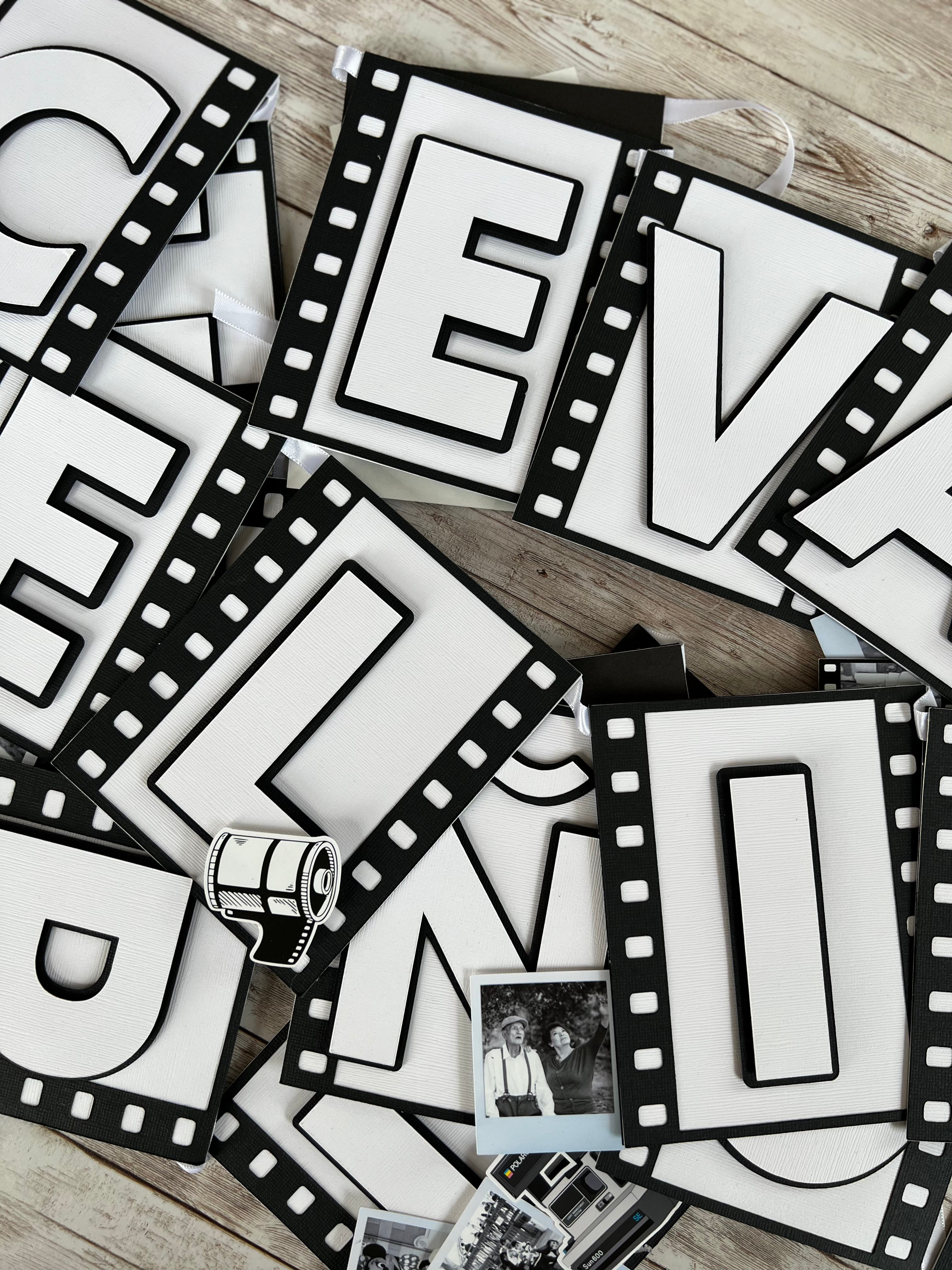 movie birthday banner